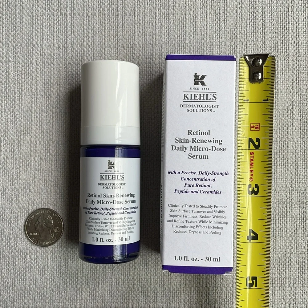Kiehl's Micro-Dose Anti-Aging Retinol Serum with Ceramides and Peptide